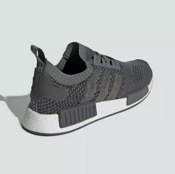 Adidas NMD R1 Primeknit OG Knit "Ash Grey" Shoes - Picture 7 of 13